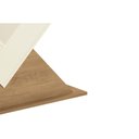 Ver imagem 3 de Base Mesa de Jantar Amora Ba35 Madeirado S/ Tampo Nogueira - Kappesberg