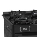 Ver imagem 2 de Fogão de Embutir Venax Gaudi Prisma 4 Bocas Preto Bivolt