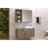 Conjunto Gabinete Banheiro C/ Espelheira - Cj Turin 80 Cm - Avelato - 1