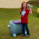 Ver imagem 2 de Baú Mesa Infantil Unicórnio Freso