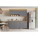Ver imagem 1 de Cozinha Modulada Nesher Realeza 4 Peças Cz103 Carvalho/titânio