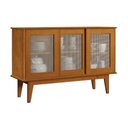 Ver imagem 2 de Buffet Sporting 3 Portas Moderno MDF MDP 125cm Nature Tebarrot Móveis
