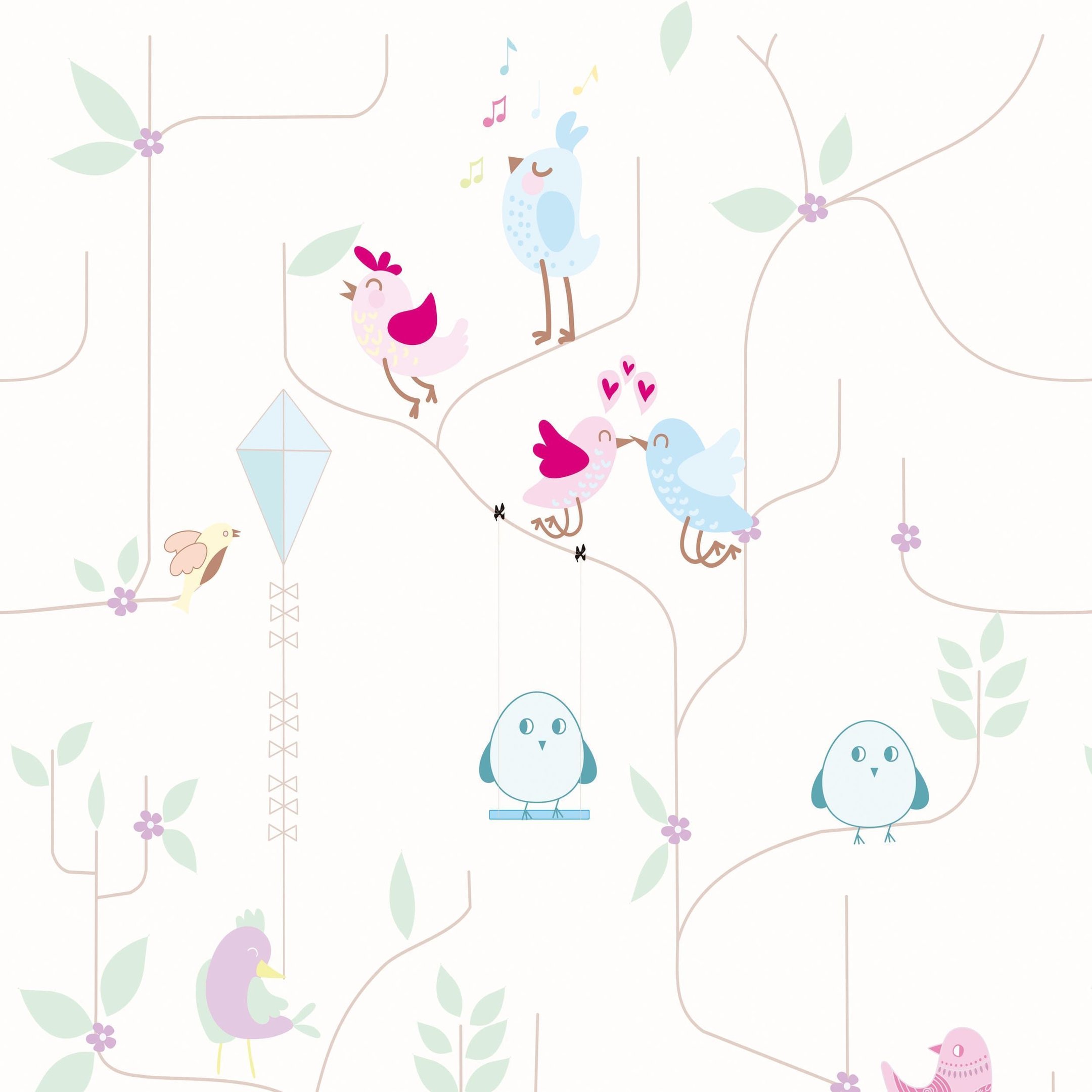 Papel de Parede Adesivo Animal Decor 26 - 2