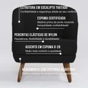 Ver imagem 6 de Poltrona para Sala de Estar Pés em Madeira Tamara