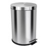 Lixeira em Aço Inox 30 Litros com Pedal e Cesto Removível - 1
