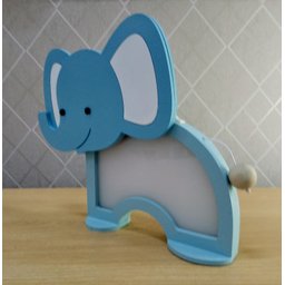 Nova Luminária Infantil Elefante - LB 03 - Bateria 9V - 4