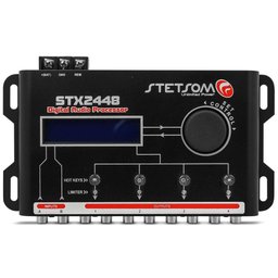 Processador de Audio Stetsom Stx2448 2 Entradas e 4 Saidas - 1