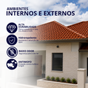 Ver imagem 2 de Resina Acrílica Multiuso Brilhante Cor Cerâmica 3,6L Impermeabilizante Durín