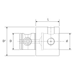 Prolongador Modular Cbh - Cbh4-4-45l - 4