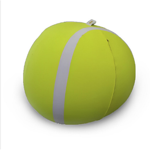 Puff Bola de Tênis - Pufe Redondo Super Leve - Good Pufes