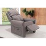 Poltrona Reclinável p/ Sala MH1270 Idea Two Way Animale Cinza Claro - Herval - 4