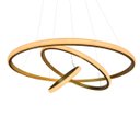 Ver imagem 4 de Lustre Pendente 3 em 1 Arco Aneis Led Infinito Perfil Luminaria Ajustavel Regulavel Iluminaçao Ambie