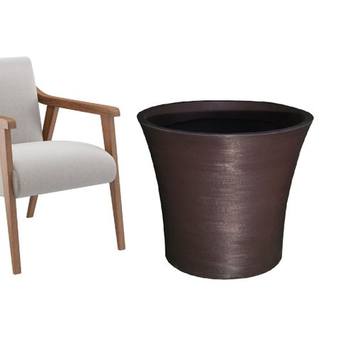 Vaso Plantar plantas Frutíferas Taça 60x65 BGPLASTICOS V19 VINHO BORDO 021