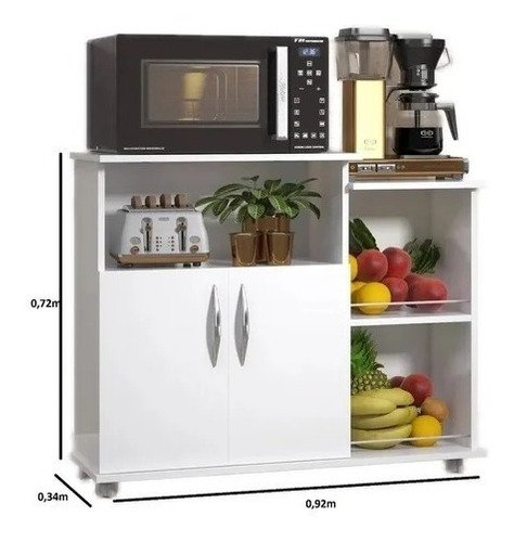 Kit Armário + Fruteira Para Quintal Multifulcional - 3
