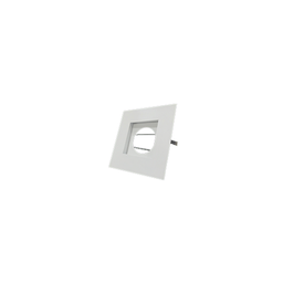 Spot para Teto Embutir Quadrado Recuado Mini Dicroica Branco 8x8cm Bellalux - 1
