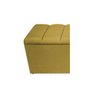 Calçadeira Estofada Sevilha P02 90 cm Solteiro Suede Amarelo - ADJ Decor - 5