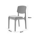Ver mais imagens de Conjunto Mesa 160cm com Vidro 6 Cadeiras Malta Gold Moderna Linho Palha Off White Imbuia