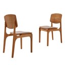 Ver imagem 3 de Conjunto Mesa 160cm com Vidro 6 Cadeiras Malta Gold Moderna Linho Palha Off White Imbuia