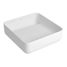 Cuba de Apoio com Válvula Oculta Quadrada 40cm Slim para Banheiro - Deca Branco Brilhante L.11040.vo - 1