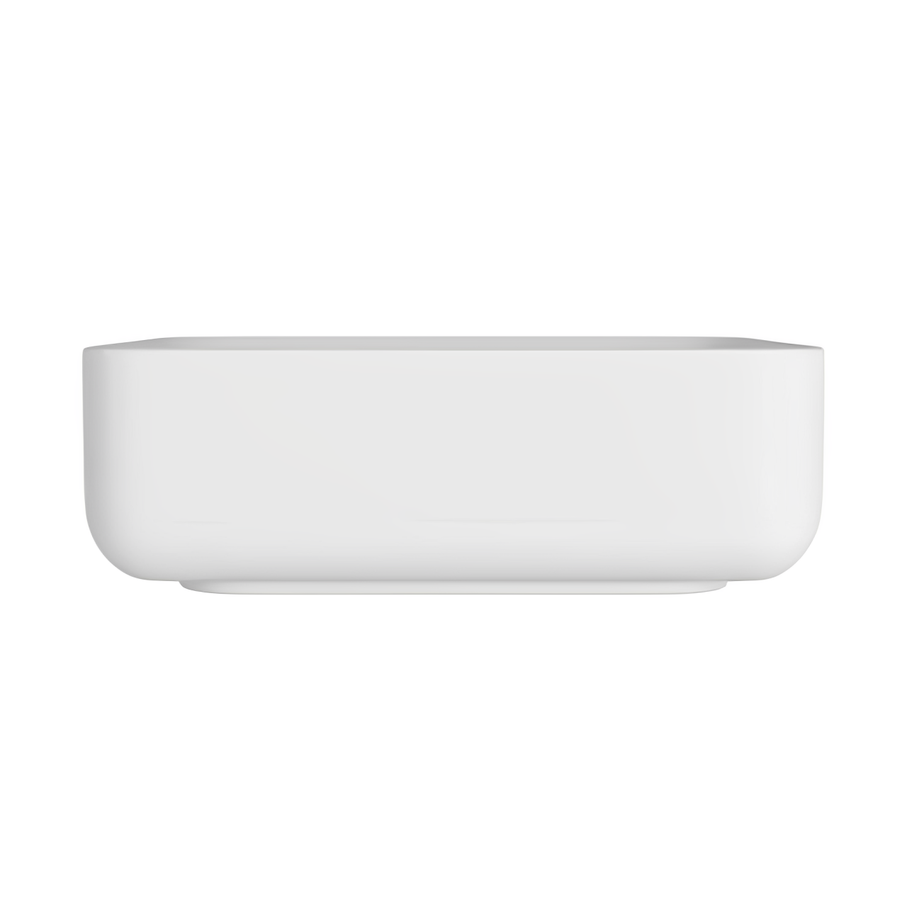 Cuba de Apoio com Válvula Oculta Quadrada 40cm Slim para Banheiro - Deca Branco Brilhante L.11040.vo - 4