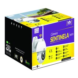 Câmera Sentinela Ptz 350° Graus Wi-Fi Interior/Exterior - 3