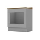Ver imagem 1 de Balcão Modulado 80cm para Forno de Embutir com Tampo Emily Henn