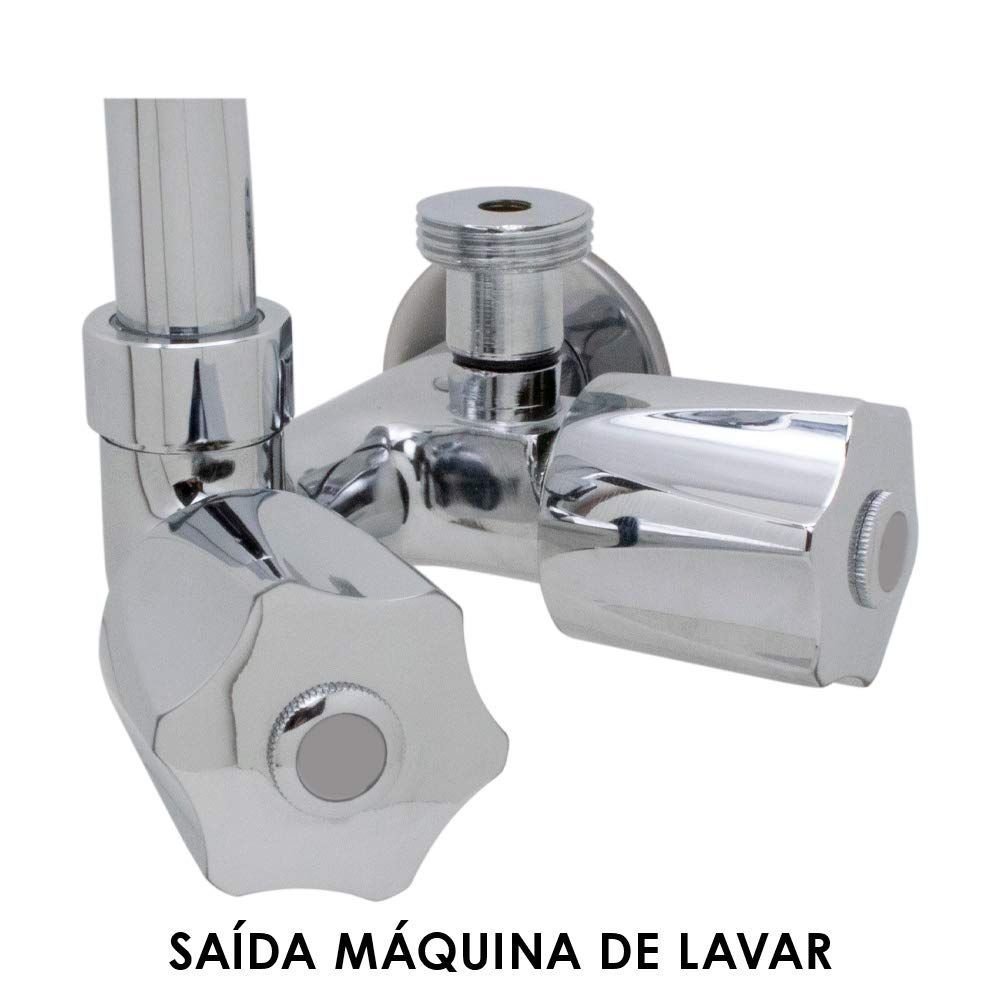 Torneira Parede Bica Móvel Saída Lava Louça 3/4  Casagrande Mundial Exclusivo - 2