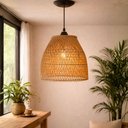 Ver imagem 3 de Lustre Pendente de Bambu - 29cm