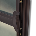Ver imagem 2 de Basculante Alumínio 60 x 80 Elite V.Boreal Marrom Corten Brimak