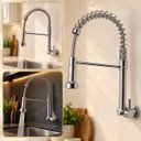 Ver imagem 6 de Torneira Gourmet Mali de Parede Aço Inox 304 Luxo Goldenx