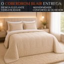 Ver imagem 2 de Kit Premium Queen Size Blair Coberdom Veludo Luxo:Caqui