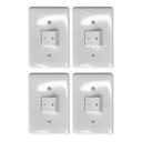 Ver imagem 1 de Kit 4 Interruptor 1 Modulo Bipolar Ilumi para Embutir 4x2 250v 10a Cor:branco
