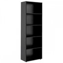 Ver imagem 3 de Quarto Gamer 2 Peças com 1 Mesa Gamer, 1 Estante Preto/Azul - Artely Móveis