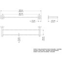 Ver imagem 2 de Porta Toalha Bastão Duplo Docol Square