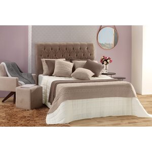 PESEIRA TRICOT KING 2.30m x 60cm MARFIM