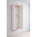 Ver imagem 2 de Armário para Escada Lavanderia Área Serviço Branco