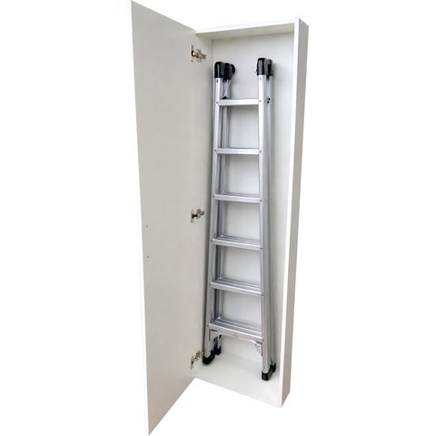 Armário para Escada Lavanderia Área Serviço Branco