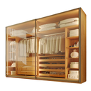 Ver imagem 3 de Guarda Roupa Samara 2 Portas Reflecta Flutuantes 100 MDF - Móveis Europa