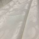 Ver imagem 4 de Toalha de Mesa 4 Lugares Luxo Jacquard Pérola 1,40x1,40 para Sala de Jantar Bz Home Decor