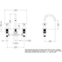 Ver imagem 2 de Misturador para Banheiro de Mesa Docol Triplus Leed 1/2"