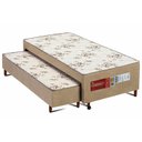 Ver imagem 1 de Cama Box c/Auxiliar Conjugado Solteiro: Colchão Ortopédico Compact Plus Clean (88x188x40) Polar