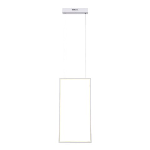 Pendente Bella Tec Branco 60x30x2cm 32w 3000k 1810lm GD015W