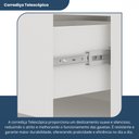 Ver imagem 5 de Cômoda Imperial 1 Porta 10 Gavetas Branco com Rodízio Batrol