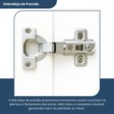 Ver imagem 6 de Cômoda Imperial 1 Porta 10 Gavetas Branco com Rodízio Batrol