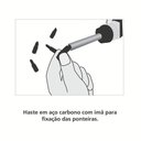 Ver imagem 2 de Chave de Fenda com Ponteiras Tramontina Basic para Uso Doméstico 7 Peças Tramontina