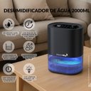 Ver imagem 3 de Desumidificador Antimofo Secar Ar Elétrico 2000ml Led Lâmpada Ambiente 7 Cores Preto Importway
