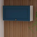 Ver imagem 7 de Armário de Cozinha Genialflex Flora Branco Azul