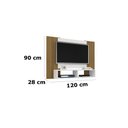 Ver imagem 3 de Painel Navi Branco Ripado – Bechara Móveis