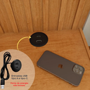 Ver imagem 4 de Cabeceira Barcelona Box Casal Ripada com Entrada USB - Tcil