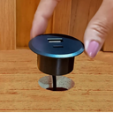 Ver imagem 5 de Cabeceira Barcelona Box Casal Ripada com Entrada USB - Tcil